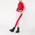 Cardigan in maglia con zip DKNY Per BAMBINA