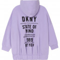Sudadera de algodón DKNY para NIÑA