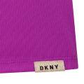 Canotta con forma fantasia sulla schiena DKNY Per BAMBINA