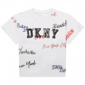 Wijdvallend T-shirt DKNY Voor
