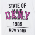 T-shirt met korte mouwen DKNY Voor