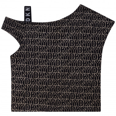 Asymmetrisch T-shirt DKNY Voor