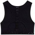 Tanktop met logo DKNY Voor