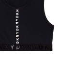 Tanktop met logo DKNY Voor