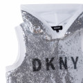 Tanktop met capuchon DKNY Voor