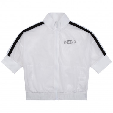 Zip-up see-through jacket DKNY for GIRL