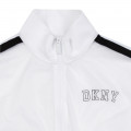 Zip-up see-through jacket DKNY for GIRL