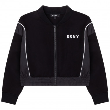 Cardigan con zip DKNY Per BAMBINA