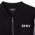 Cardigan con zip DKNY Per BAMBINA