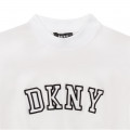 Felpa ricamata DKNY Per BAMBINA