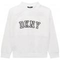 Sweatshirt mit Stickerei DKNY Für MÄDCHEN