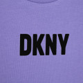 Camiseta con el logo DKNY para NIÑA