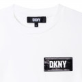 T-shirt maniche corte cotone DKNY Per BAMBINA
