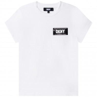 T-Shirt aus Baumwolle DKNY Für MÄDCHEN