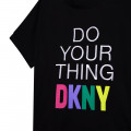 Ruim T-shirt met ronde hals DKNY Voor