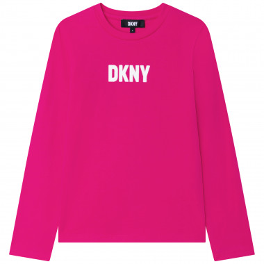 T-shirt avec logo imprimé DKNY pour FILLE