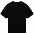 T-shirt avec imprimé placé DKNY pour FILLE