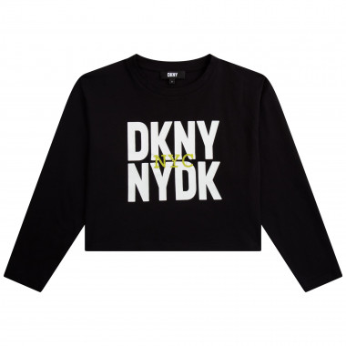 T-shirt ample avec imprimé DKNY pour FILLE