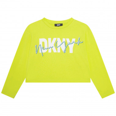 Camiseta holgada con estampado DKNY para NIÑA