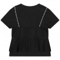 2-in-1 top with mesh DKNY for GIRL