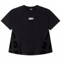 T-shirt combinata tinta unita DKNY Per BAMBINA