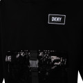 Sweat à capuche avec sequins DKNY pour FILLE