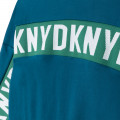Hooded jersey cardigan DKNY for GIRL