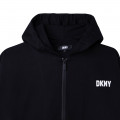 Hooded sweatshirt with logo DKNY for GIRL