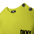 Jersey de punto con botones DKNY para NIÑA