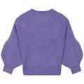 Tricot-trui met knopen DKNY Voor