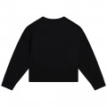 Embroidered sweatshirt DKNY for GIRL