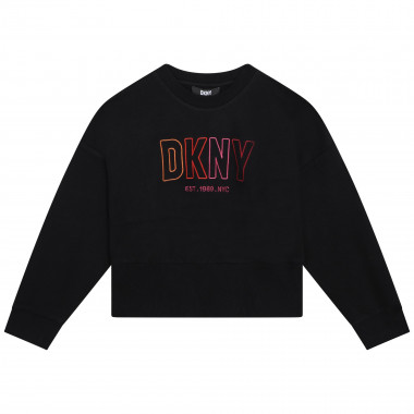 Sweat-shirt brodé DKNY pour FILLE