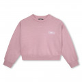 Katoenen fleece sweater DKNY Voor