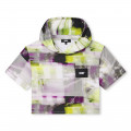 Hooded cotton T-shirt DKNY for GIRL