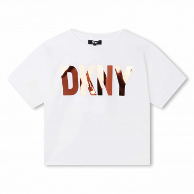 Camiseta de algodón DKNY para NIÑA