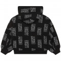 Baumwoll-Sweatshirt mit Kapuze DKNY Für MÄDCHEN