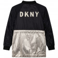 Parka en twill DKNY pour FILLE