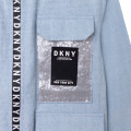 Giacca di jeans ampia DKNY Per BAMBINA