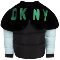 Doudoune déperlante à capuche DKNY pour FILLE