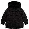 Water-resistant hooded coat DKNY for GIRL