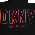 Cortavientos con capucha DKNY para NIÑA
