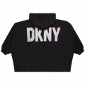 Giacca a vento con cappuccio DKNY Per BAMBINA