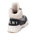 High-top trainers with sherpa trim DKNY for GIRL