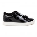 Patent trainers with hook-and-loop fastening DKNY for GIRL