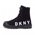 Bottines montantes à lacets DKNY pour FILLE