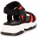 Dual-material sandals DKNY for GIRL