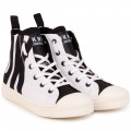 Sneakers alte con lacci DKNY Per BAMBINA