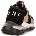 Zapatillas abiertas con cordones DKNY para NIÑA