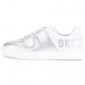 Lage sneakers met klittenband DKNY Voor