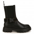 Boots met ritssluiting, gecoat DKNY Voor
